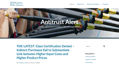 Desktop Screenshot of antitrustalert.com