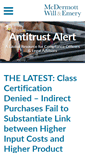 Mobile Screenshot of antitrustalert.com